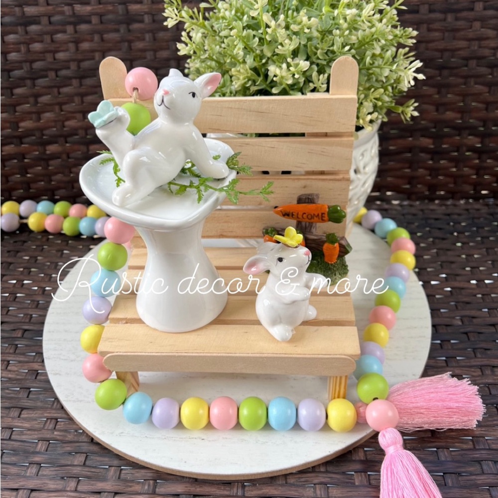 🐣 Easter Bunny Salt & Pepper Shakers